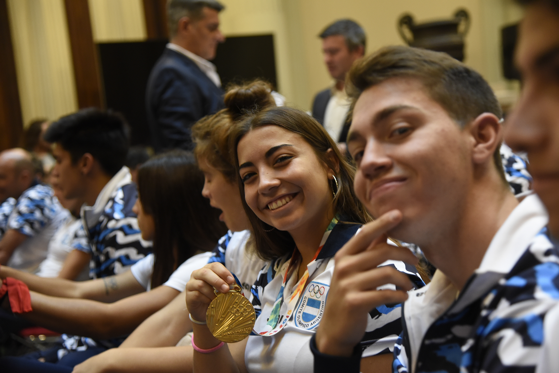 Galeria de imagenes de la noticia DIPUTADOS DISTINGUIÓ A LOS ATLETAS QUE PARTICIPARON EN LOS JUEGOS OLÍMPICOS DE LA JUVENTUD